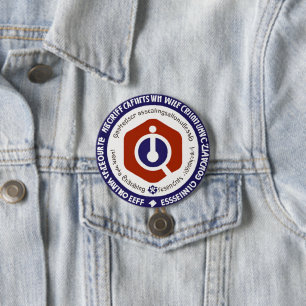 Badge Rond 7,6 Cm Boutons et patchs > Boutons