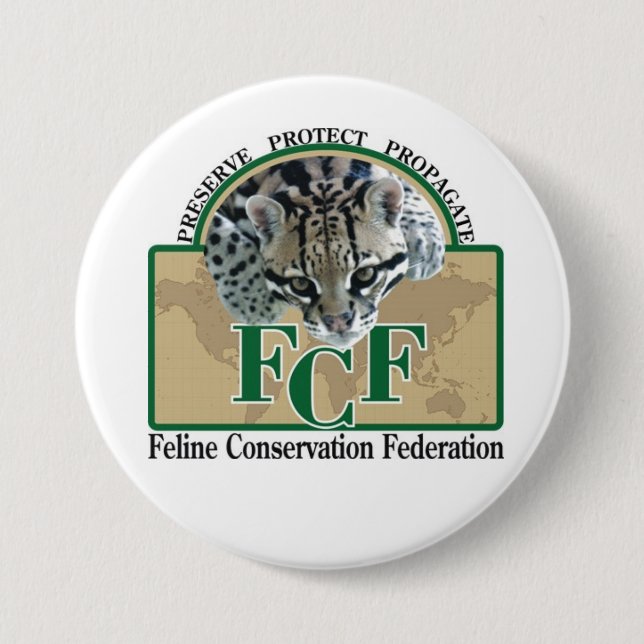 Badge Rond 7,6 Cm Boutons ronds (Devant)