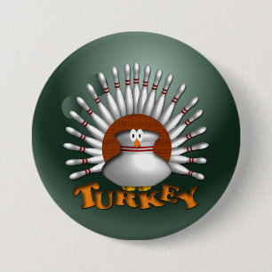 Badge Rond 7,6 Cm Bowling Turquie