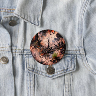 Badge Rond 7,6 Cm Broche ronde artistique pour accessoires