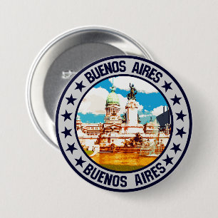Badge Rond 7,6 Cm Buenos Aires