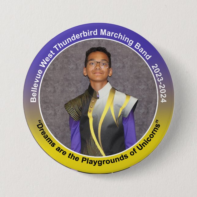 BADGE ROND 7,6 CM BWMB 2023 (Devant)