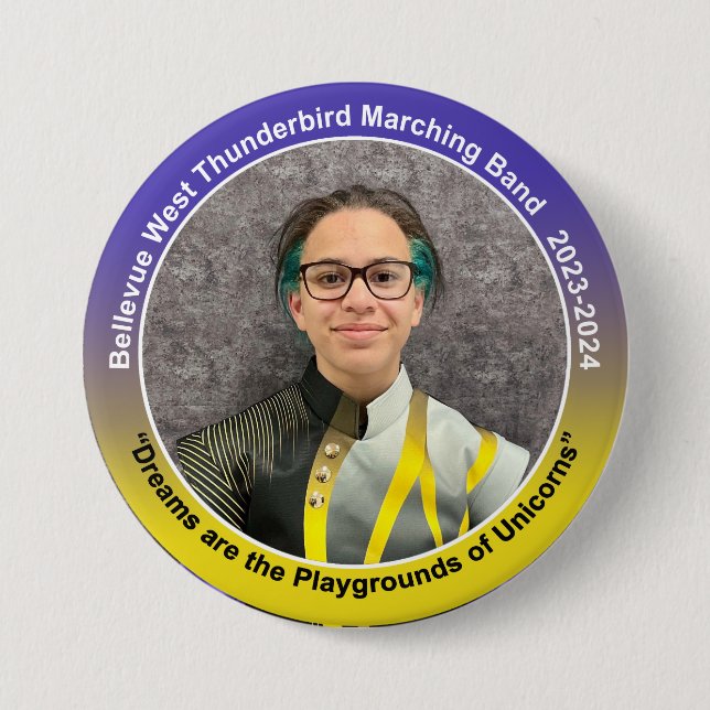 BADGE ROND 7,6 CM BWMB 2023 (Devant)