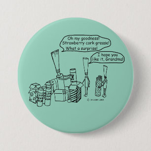 Badge Rond 7,6 Cm Cadeaux Reedz