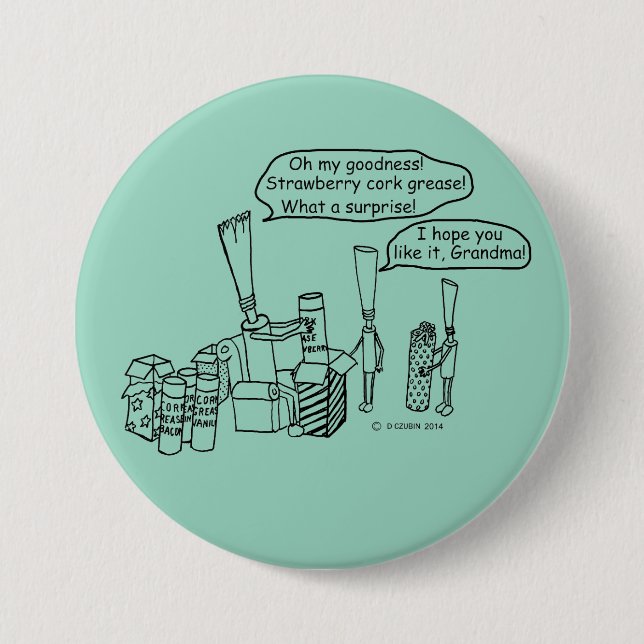 Badge Rond 7,6 Cm Cadeaux Reedz (Devant)