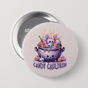 Badge Rond 7,6 Cm Candy Cault