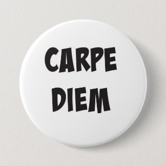 Badge Rond 7,6 Cm Carpe Diem Button