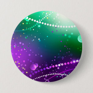 Badge Rond 7,6 Cm Carthagène Solive Purple