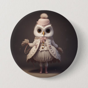 Badge Rond 7,6 Cm Casse-Noisette Ballet Mode-Hibou Drosselmeyer