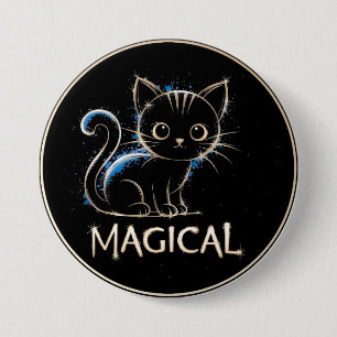 Badge Rond 7,6 Cm Catton magique