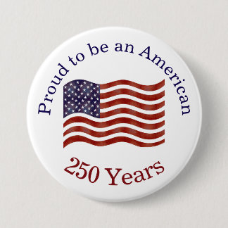Badge Rond 7,6 Cm Celebrate America 250 #60v2