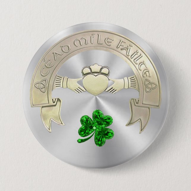 Badge Rond 7,6 Cm Cent mille coups de coeur (Devant)