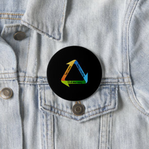 Badge Rond 7,6 Cm C'est de l'argent T-shirt