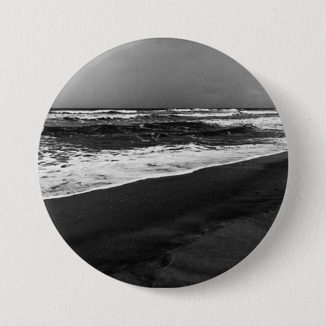 Badge Rond 7,6 Cm c'est la mer (Devant)