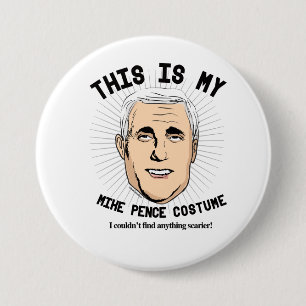 Badge Rond 7,6 Cm C'est mon costume de Mike Pence - Je n'ai pas pu t