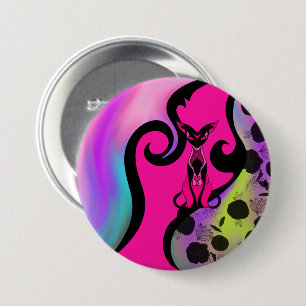 Badge Rond 7,6 Cm Chamalion