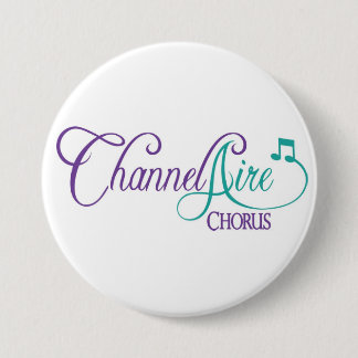 Badge Rond 7,6 Cm ChannelAire 3" bouton