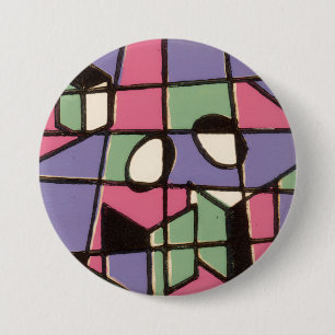 Badge Rond 7,6 Cm Chanteurs de Noël