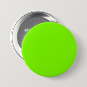 Badge Rond 7,6 Cm Chartreuse (Vert néon) 7FFF00 Couleur - Option Nom