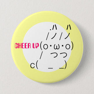 Badge Rond 7,6 Cm Cheer up Rabbit