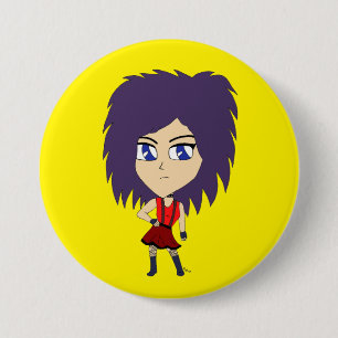 Badge Rond 7,6 Cm chibi