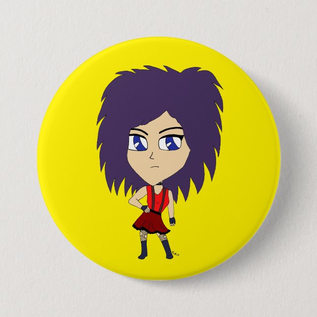 Badge Rond 7,6 Cm chibi (Devant)