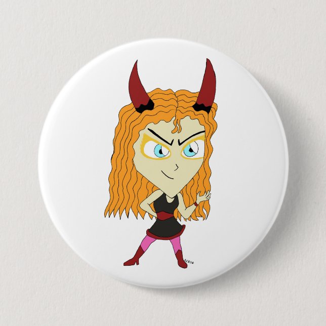Badge Rond 7,6 Cm chibi (Devant)