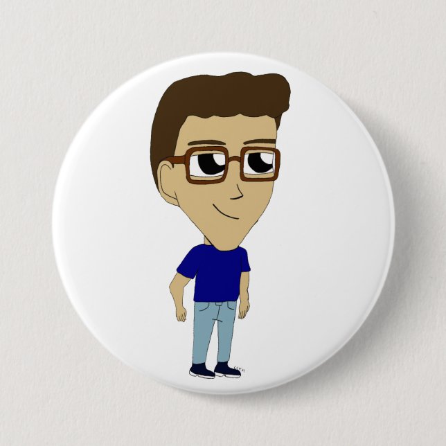 Badge Rond 7,6 Cm chibi (Devant)