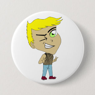 Badge Rond 7,6 Cm chibi