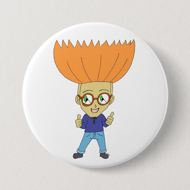 Badge Rond 7,6 Cm chibi (Devant)