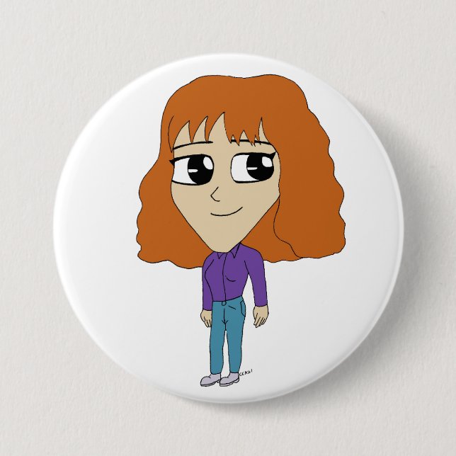 Badge Rond 7,6 Cm chibi (Devant)