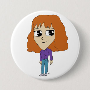 Badge Rond 7,6 Cm chibi