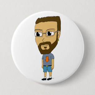 Badge Rond 7,6 Cm chibi
