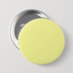 Badge Rond 7,6 Cm Citron jaune FFFF9F Couleur avec option Ajouter un