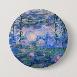 Badge Rond 7,6 Cm Claude Monet - Water Lilies, 1916