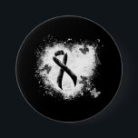 Badge Rond 7,6 Cm Coeur de pontage du ruban noir<br><div class="desc">Le ruban de conscience noir est à l'intérieur d'un coeur grinçant. Soutenez les survivants et soutenez la sensibilisation. Le ruban noir représente le deuil, la sensibilisation aux accidents, le soutien aux Amish, la sensibilisation au terrorisme, la sensibilisation à la prévention des gangs, la sensibilisation au contrôle des armes à feu,...</div>