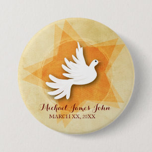 Badge Rond 7,6 Cm Collection de cadeaux de confirmation personnalisé