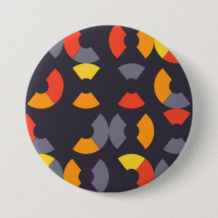Badge Rond 7,6 Cm Colorful, cool, trendy, modern, urban circular art