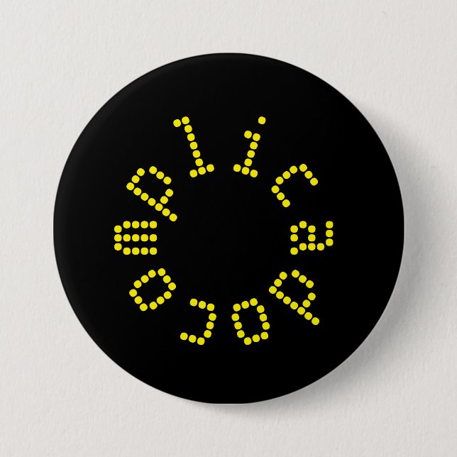 Badge Rond 7,6 Cm complice (Devant)