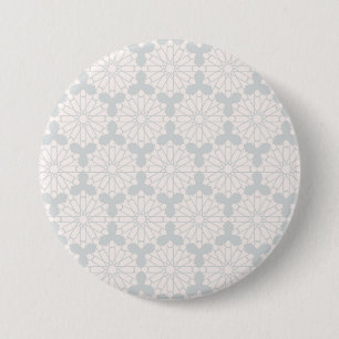 Badge Rond 7,6 Cm Conception d'art islamique élégant