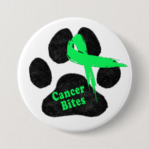 Badge Rond 7,6 Cm Conception de ruban de sensibilisation au lymphome