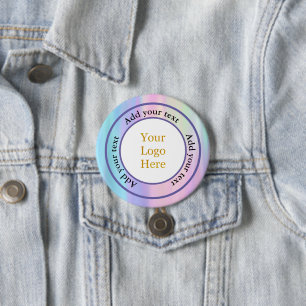 Badge Rond 7,6 Cm Concevez Votre Entreprise De Logo Moderne Personna