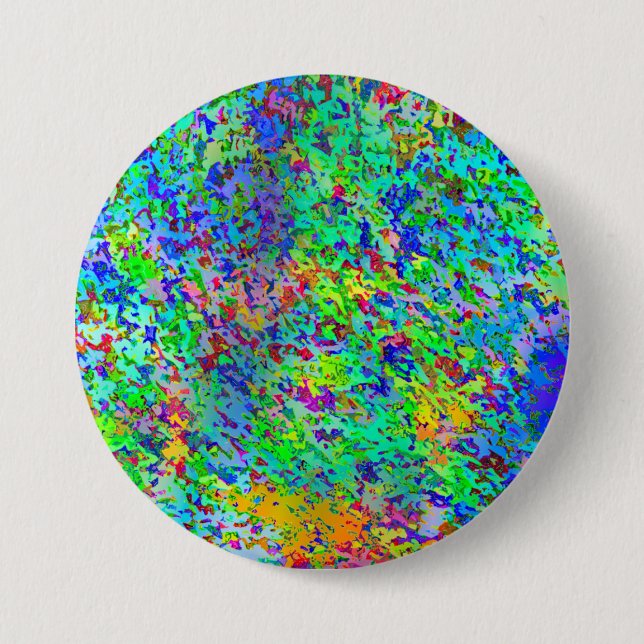 Badge Rond 7,6 Cm Confetti Storm (Devant)