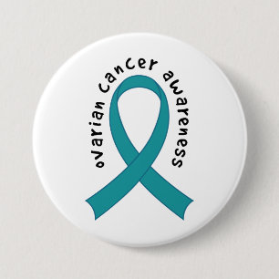 Badge Rond 7,6 Cm Conscience de Cancer ovarien