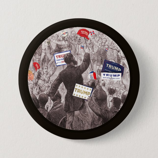Badge Rond 7,6 Cm Convention 2016 de GOP (Devant)