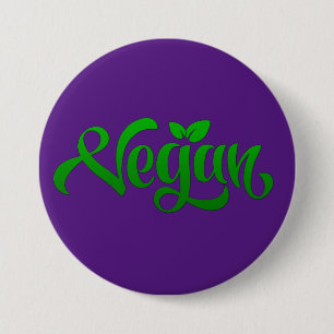 Badge Rond 7,6 Cm cool vegan bouton design
