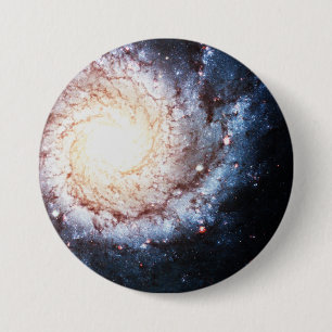 Badge Rond 7,6 Cm Cosmos colorés