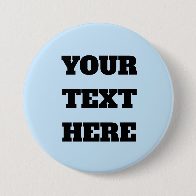 BADGE ROND 7,6 CM CRÉEZ VOS PROPRES BOUTONS EN BULK  (Devant)