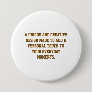 Badge Rond 7,6 Cm Créez votre propre bouton rond