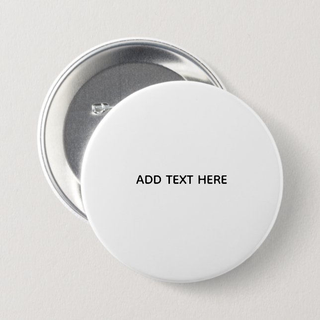 Badge Rond 7,6 Cm Créez Votre Propre Fleur  (Devant & derrière)
